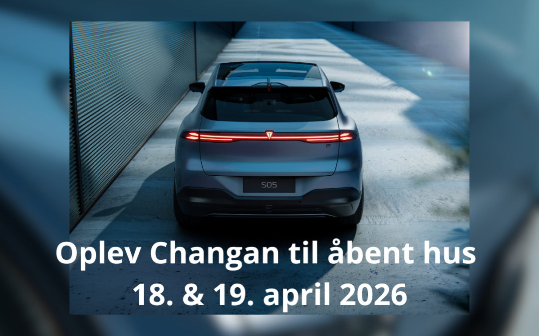 Changan åbent hus banner