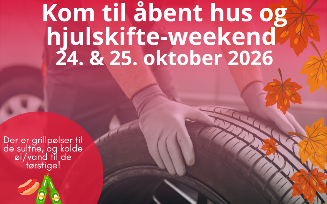 Kom til hjulskifteweekend med særlig nyhed!