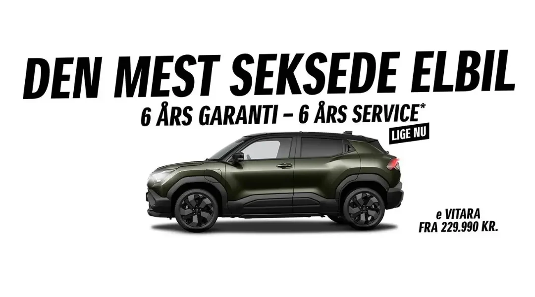 Suzuki e VITARA sekset elbil